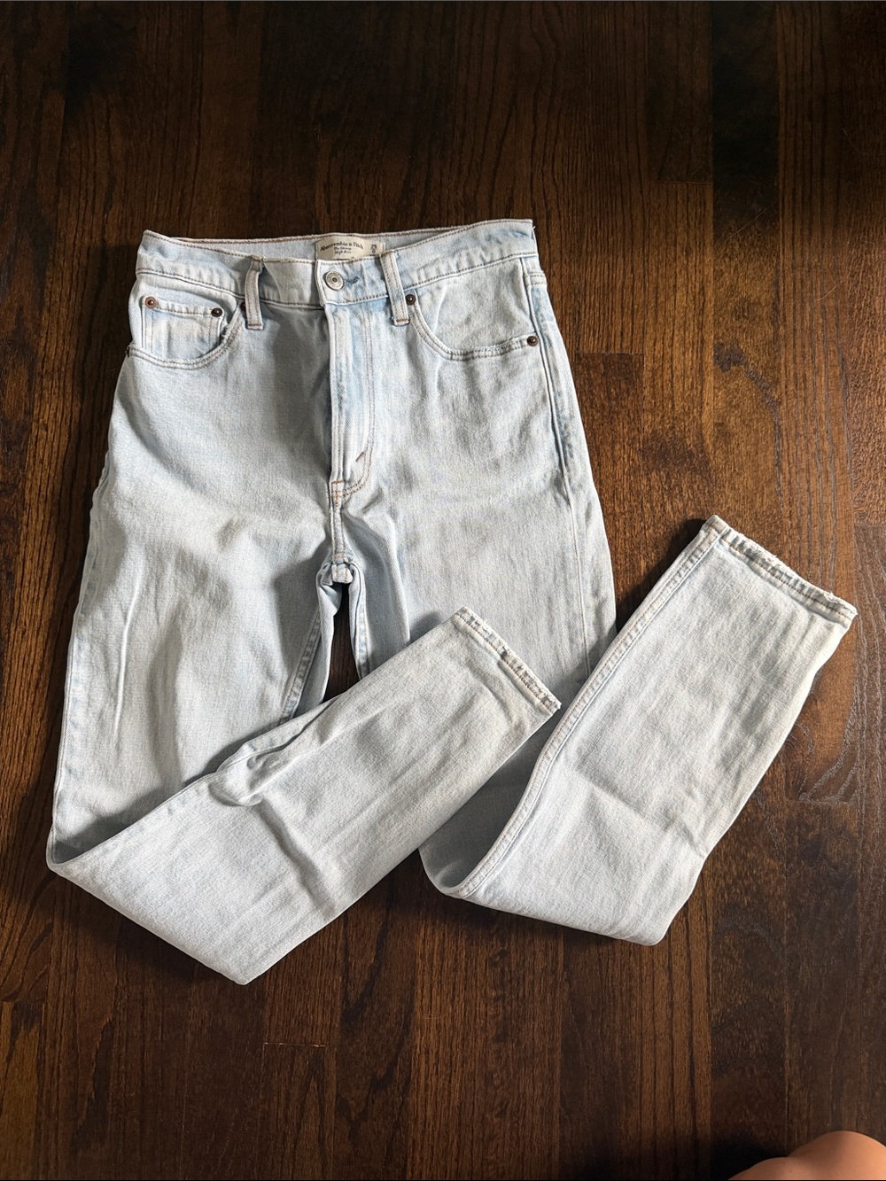 Abercrombie & Fitch Light Blue Skinny Jeans